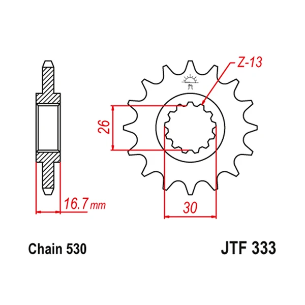 Pignon JT Sprockets Pignon JT Sprockets – Image 2