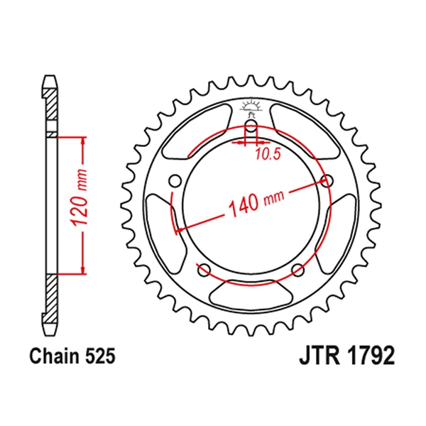 Couronne JT Sprockets Couronne JT Sprockets – Image 3