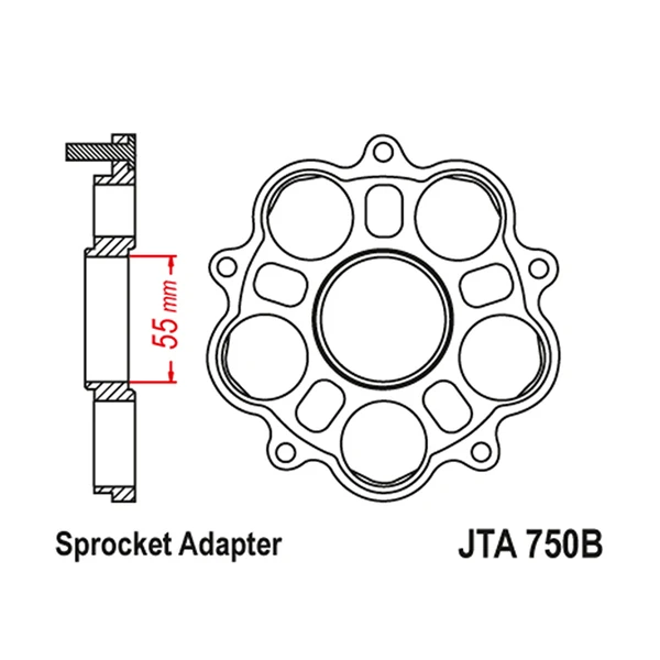 Porte couronne JT Sprockets Porte couronne JT Sprockets – Image 2