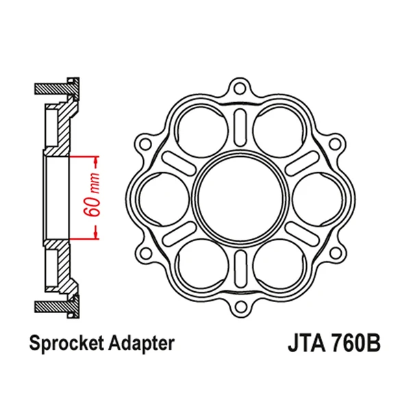 Porte couronne JT Sprockets Porte couronne JT Sprockets – Image 2