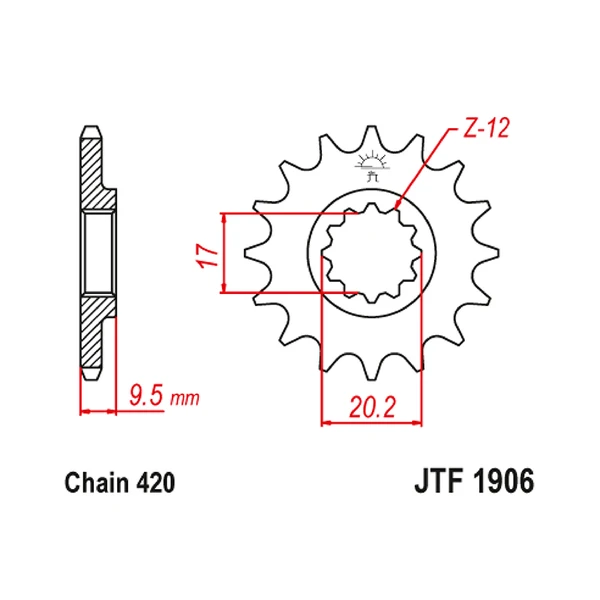 Pignon JT Sprockets Pignon JT Sprockets – Image 2