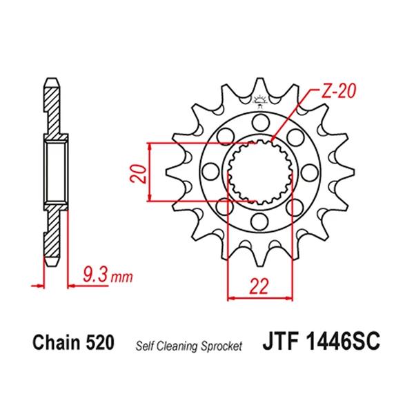 Pignon JT Sprockets Pignon JT Sprockets – Image 2