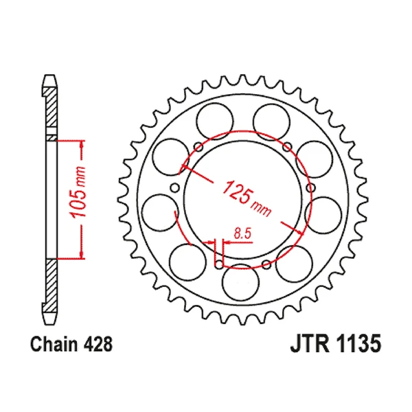 Couronne JT Sprockets Couronne JT Sprockets – Image 2