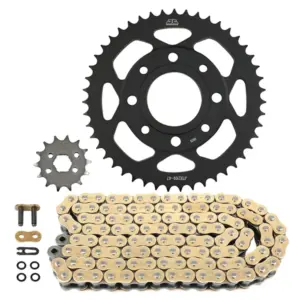Kit chaîne JT Sprockets 428 VX3 renforcé 14/47 Honda XL XR 125