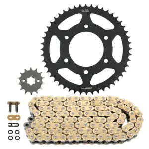 Kit chaîne JT Sprockets 428 VX3 14/48 renforcé Yamaha 125
