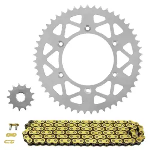 Kit chaîne Afam 520 13/51 or KTM SX 125