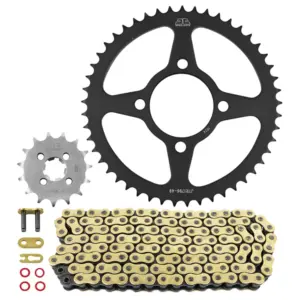 Kit chaîne JT Sprockets 428 14/49 renforcé Suzuki VAN VAN 125