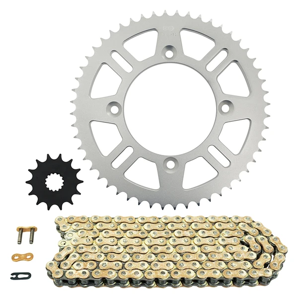 Kit chaîne Afam 428 14/52 or Yamaha YZ 85 Kit chaîne Afam 428 14/52 or Yamaha YZ 85