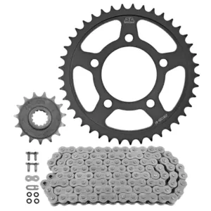 Kit chaîne JT Sprockets 520 15/41 renforcé Honda CB 500