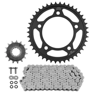 Kit chaîne JT Sprockets 525 X1R3 15/42 renforcé Honda CB CBR 650
