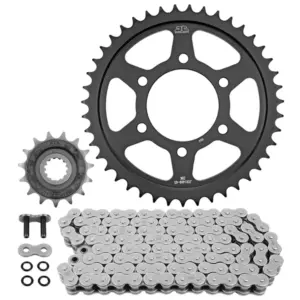Kit chaîne JT Sprockets 525 VX3 15/43 renforcé Kawasaki Versys