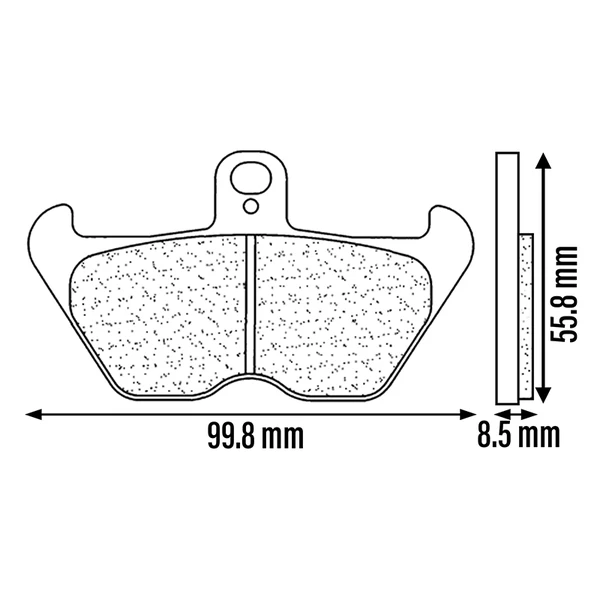 Plaquette de frein CL Brakes Plaquette de frein CL Brakes – Image 2