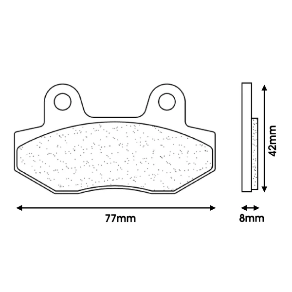 Plaquette de frein CL Brakes Plaquette de frein CL Brakes – Image 2