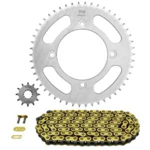 Kit chaîne Afam 428 renforcé 12/50 or Beta RR 50