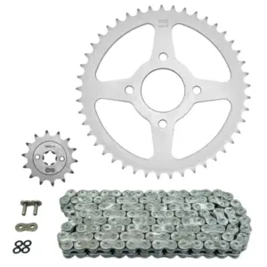 Kit chaîne Afam 520 14/45 standard KTM Duke 125