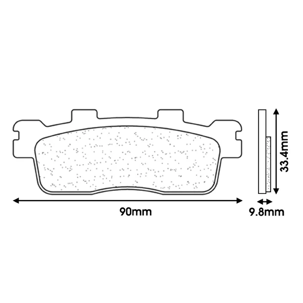 Plaquette de frein CL Brakes Plaquette de frein CL Brakes – Image 2