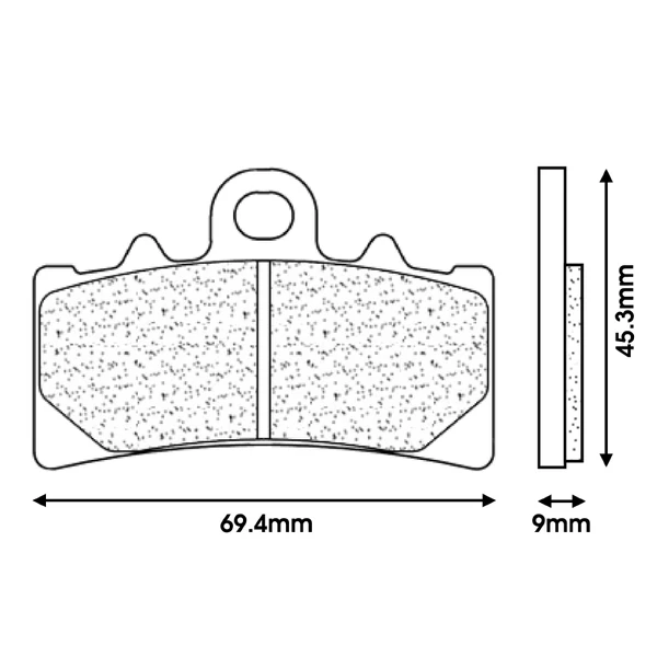 Plaquette de frein CL Brakes Plaquette de frein CL Brakes – Image 2