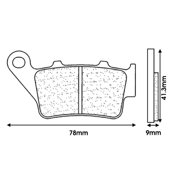 Plaquette de frein CL Brakes Plaquette de frein CL Brakes – Image 2