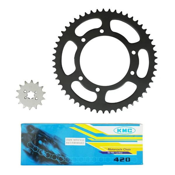 Kit chaîne P2R 420 14/53 pour 50 boîte Kit chaîne P2R 420 14/53 pour 50 boîte