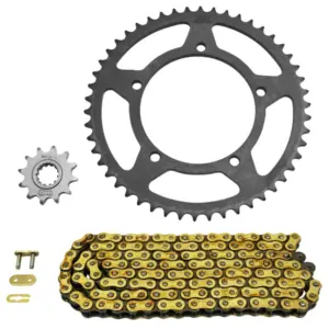 Kit chaîne Afam 420 12/50 renforcé MBK X-Limit 50
