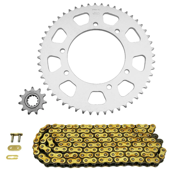 Kit chaîne Afam 420 11/52 renforcé Peugeot XP6 50 Kit chaîne Afam 420 11/52 renforcé Peugeot XP6 50