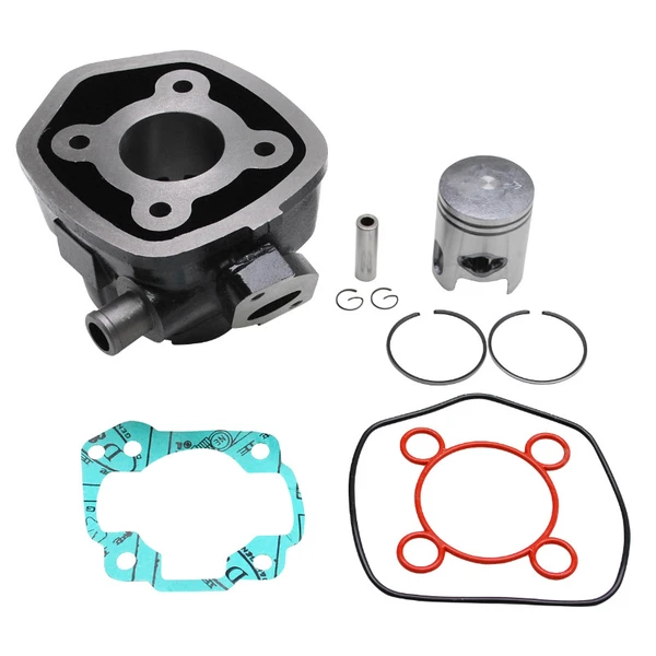 Cylindre scoot adaptable mbk 50 nitro, mach g-yamaha 50 aerox, jog r-malaguti 50 f12, f15 liquide-aprilia 50 sr liquide -p2r fonte avec piston graphite- Cylindre scoot adaptable mbk 50 nitro, mach g-yamaha 50 aerox, jog r-malaguti 50 f12, f15 liquide-aprilia 50 sr liquide -p2r fonte avec piston graphite- – Image 2